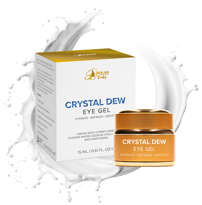 Crystal Dew Eye Gel – envase del producto